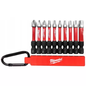   Csavarozáshoz való bit - 50 db pajzs a fém vágásához 125x1 erős