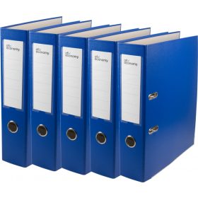   Iratgyűjtő könyvekhez és füzetekhez - A4 Binder széles, 75 mm -es kék -kötöttek x 5 db