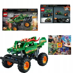   LEGO Technic Monster Jam Dragon 42149 + LEGO KATALÓGUS 2024 ÚJ