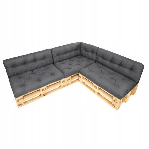 Kerti párna - PÁRNÁK RAKLAPHOZ MATRAC 120X80X40 SZETT 7 DB.