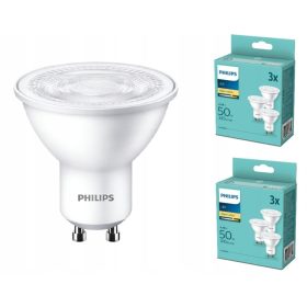 A Philips LED izzó 4.7 GU10 6 DCS -ben.