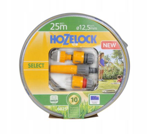  Öntözőkészlet 25 m-es megerősített tömlővel, Hozelock [6025P9000]