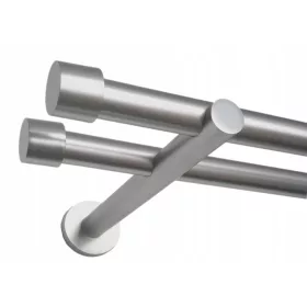  Kész függönyrúd - Dupla függönyrúd 19 mm + 19 mm 210 cm