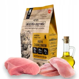   Granulátum macskáknak - Country Farm Törökország csirke 1,6 kg cica számára