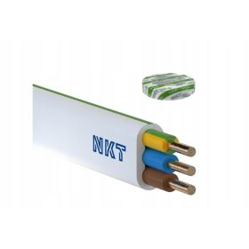 Lapos szerelőkábel YDYp NKT 3 x 1,5
