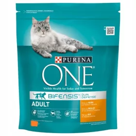   Granulátum macskáknak - Purina egy felnőtt csirke és teljes szemcsék macska 1,5 kg