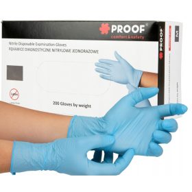 Proof nitril kesztyű, 8-as méret, 200 db