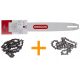  VEZETŐRÚD 2x LÁNC STIHL 30CM 018 MS170 MS180