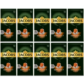 Jacobs Espresso 7 kapszulák a Nespresso 100dbs -hez