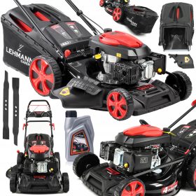   Benzines fűnyíró - Erőteljes dízel fűnyíró 51 cm -es meghajtó 9km 196cm3