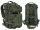 Katonai hátizsák - Hármas tasak GFC Universal Molle Olive