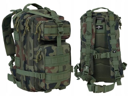 Katonai hátizsák - Hármas tasak GFC Universal Molle Olive