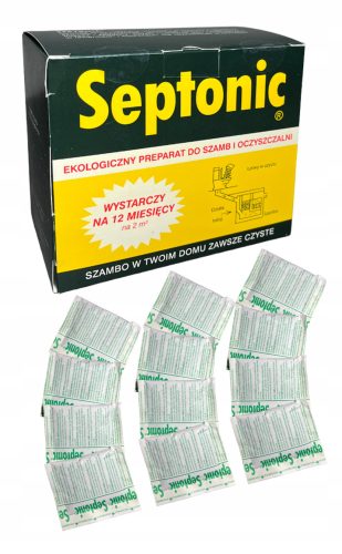  Septonic 213G tasakok szeptikus tartályokhoz EGY ÉVRE tisztítva