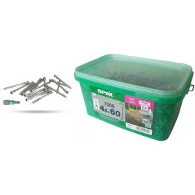 Spax facsavarok 4,5 x 60 mm 1000 db.