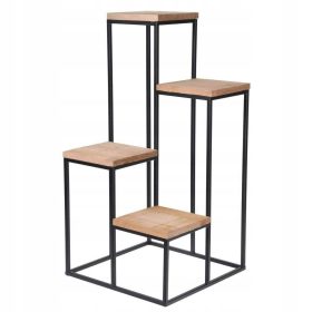   Virágtartó - Modern virágágyás KASKADA 4 virágos padlásra 68cm