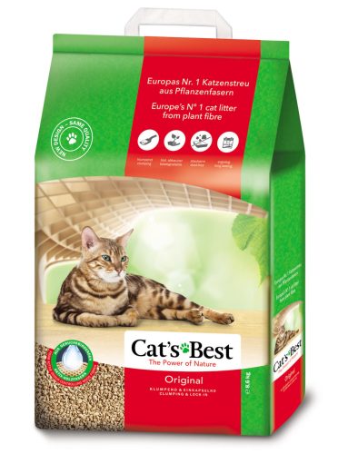 Alom nyulaknak és kis rágcsálóknak - Cat's Best Eredeti alom 20l 8,6kg Eco Eco Plus