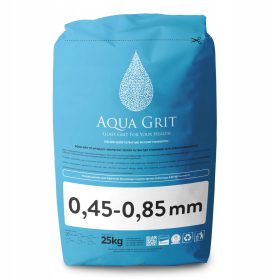   Szűrőanyag Aqua Grit medenceszűrőkhöz 0,45 – 0,85 mm 25 kg