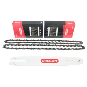   Vezetősín - Útmutató 15 3/8 1.5 Oregon Husqvarna 2 láncok