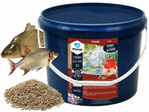  ÉTEL ÉTEL TAKARMÁNY HALAKNAK KOI PONTY PREMIUM 500KG