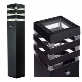   Világító poszt - Kerti lámpa 80 cm E27 mozgásérzékelővel