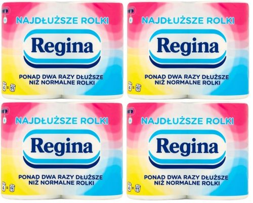 Vécé papír - Regina WC -papír A leghosszabb 4x4 hengerkészlet