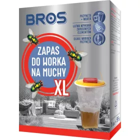    Bros légycsapda 0,12 kg 8000 ml + DABSTER.PL ELdobható HDPE KESZTYŰ 2 db