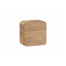    Comad Aruba függő fürdőszoba szekrény 35x35x22 cm kézműves tölgy arany