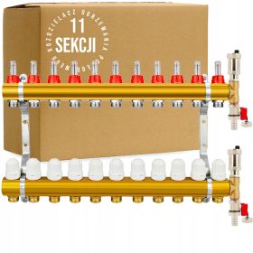 11-ES ELosztó, PADLÓFŰTÉS