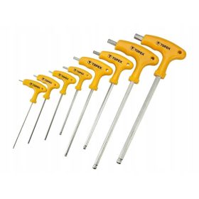   Szerszámkészletek - TOPEX típusú Allen Keys 2-10 mm-es beállított 8 db