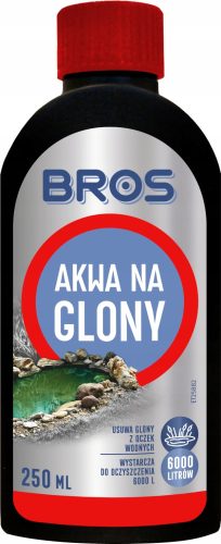  Bros Akwa folyadék algákhoz tavakhoz 250mL (421) + DABSTER.PL ELdobható HDPE KESZTYŰ 2 db