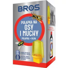    Csapda legyek, darazsak ellen Bros 0,46 kg 200 ml + DABSTER.PL ELdobható HDPE KESZTYŰ 2 db