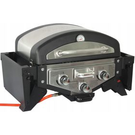   Gáz grillsütő . Turisztikai gázrács El Fuego Medison + aroma