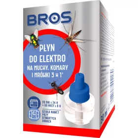    Folyadék rovarölő elektrofumigátorhoz Bros 30 ml + DABSTER.PL ELdobható HDPE KESZTYŰ 2 db