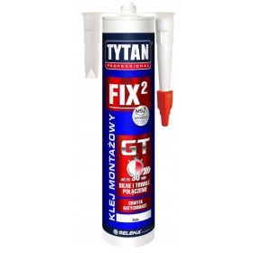   Tytan Professional Fix2 GT szerelési ragasztó 290 ml fehér