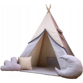 Gyermek sátor - Tipi tipi lágy wigwam teeepe stabilizátor