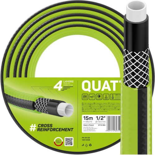  Cellfast Quattro 10-064 1/2'' kerti tömlő 15 m