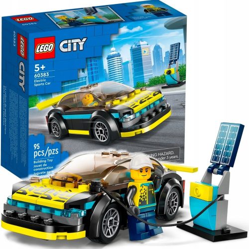 LEGO City - LEGO 60383 Elektromos sportautó villanyszerelő