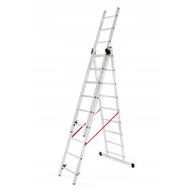 Drabina Ladderman 7,2 m alumínium 3 x 9 150 kg-ig