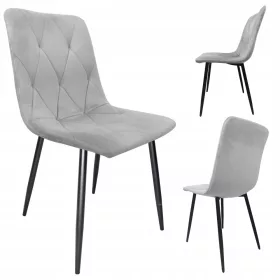   Modern kárpitozott szék hegét a J. Szare szalon étkező konyhájához