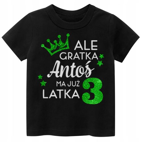 Gyerek póló - Születésnapi ing, de a csemege 3 éves név R.98