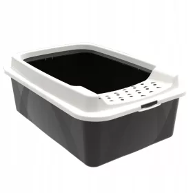   Macska WC - Cuveet egy macskának egy macskához, amely egy rotho kerettel nyitott