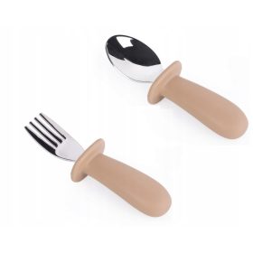   Tál, csészealj csecsemőknek - Gyermek evőeszköz készlet, szilikon és fém