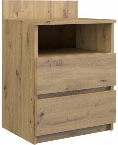 TopEshop Malwa komód 40 x 32 x 59 cm matt kézműves tölgy