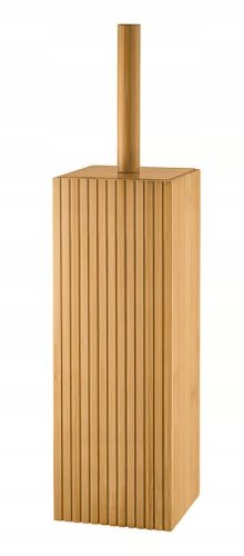 WC kefe - BAMBUSZ WC-KEFE TARTÁLYSAL 10X10X37CM