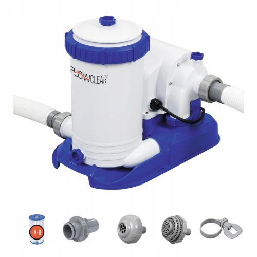 Medence szűrő - Szűrőszivattyú a 9463L/H Bestway + szűrőhöz