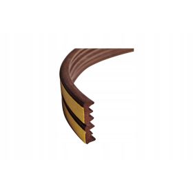   Ablaktömítés - Tömítés, ajtóablak tömítése 25 m típusú E bronz