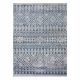 Szőnyeg - 140x190 cm türkiz szőnyeg szürke sárga mint beton