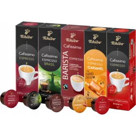 Tchibo Cafissimo kapszulák 50 db eszpresszó