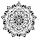 Stencil festéshez - Mandala sablon a falhoz Különböző minták 42 62 92 cm