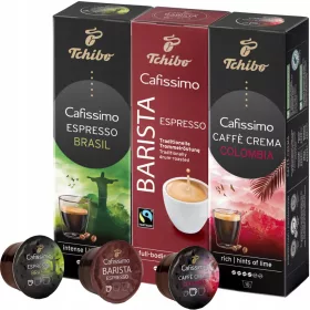 TCHIBO CAFISSIMO CAPSULES 3X10 Mix Origins készlet